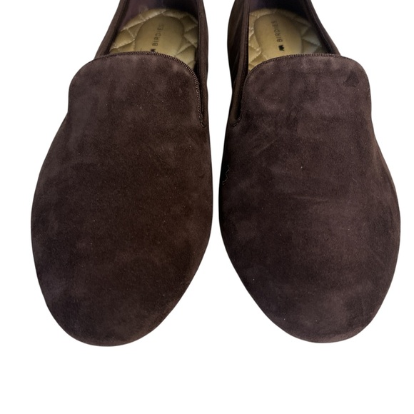 BIRDIES Starling Chocolate Suede Loafer Flats - Picture 5 of 12